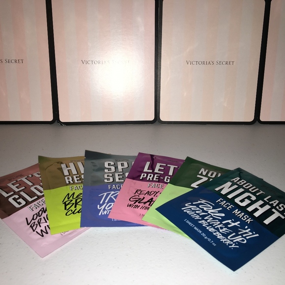 PINK Victoria's Secret Other - PINK Face Mask Variety Bundle of 6